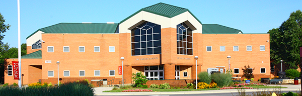 Front, street view of Tarlton Complex